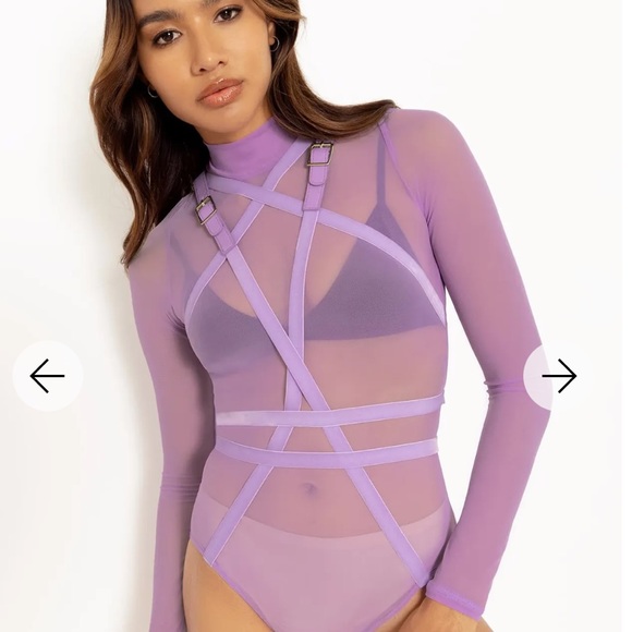 Blackmilk Lilic Light Magic Bodysuit NEW - Picture 2 of 8